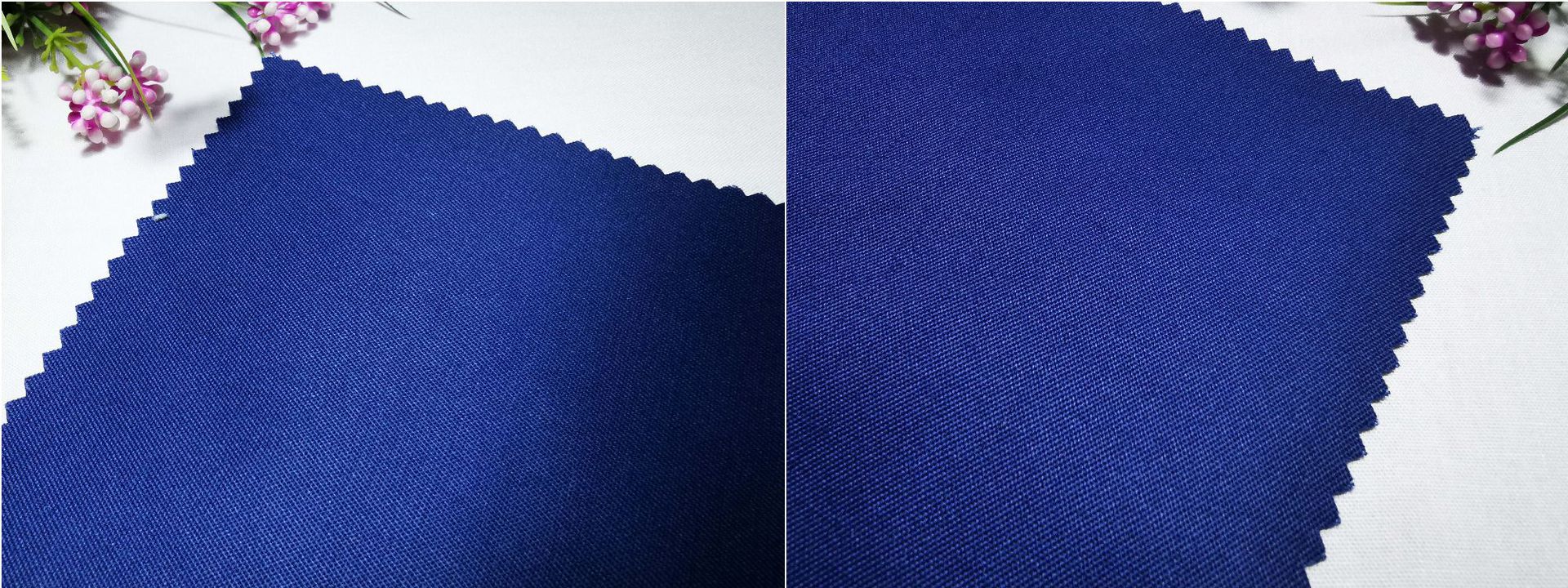 涤棉防酸碱防静电防油防水防污工作服面料线卡春秋工作服230克