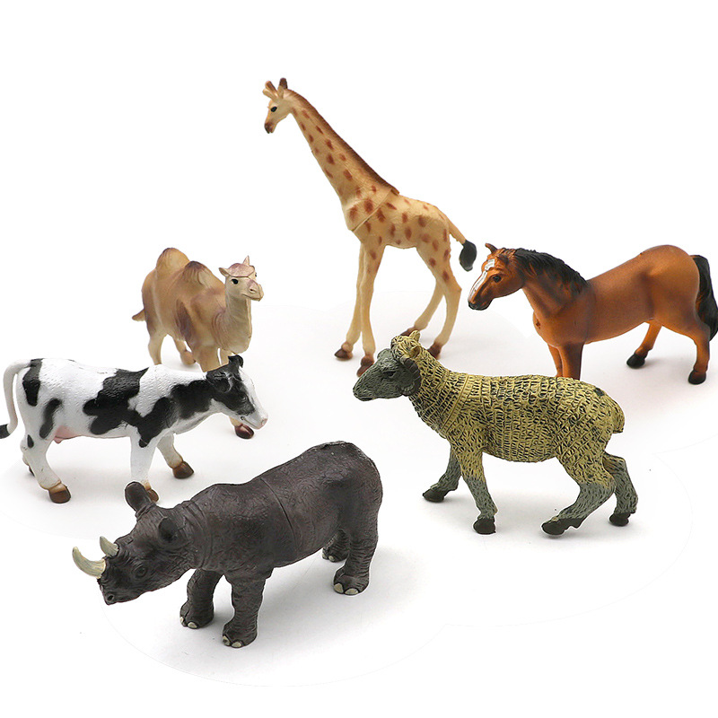 恐龙玩具模型大号仿真静态恐龙世界软胶野生动物套装男孩儿童玩具