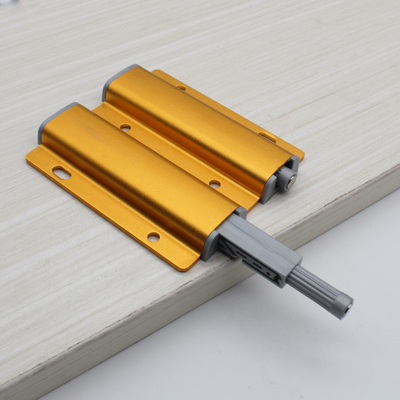 家具柜门反弹器 磁吸免拉手暗藏反弹器 铝合金按压式橱柜反弹器