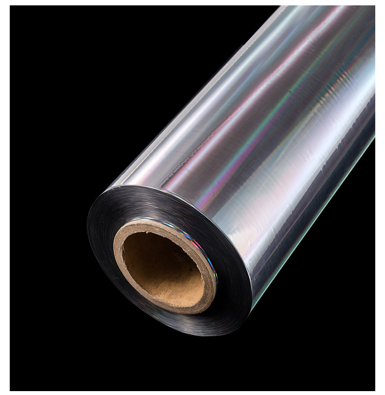 厂家批发镭射镀铝膜 电化铝 彩色镭射烫金膜 覆膜纸张金属烫印箔
