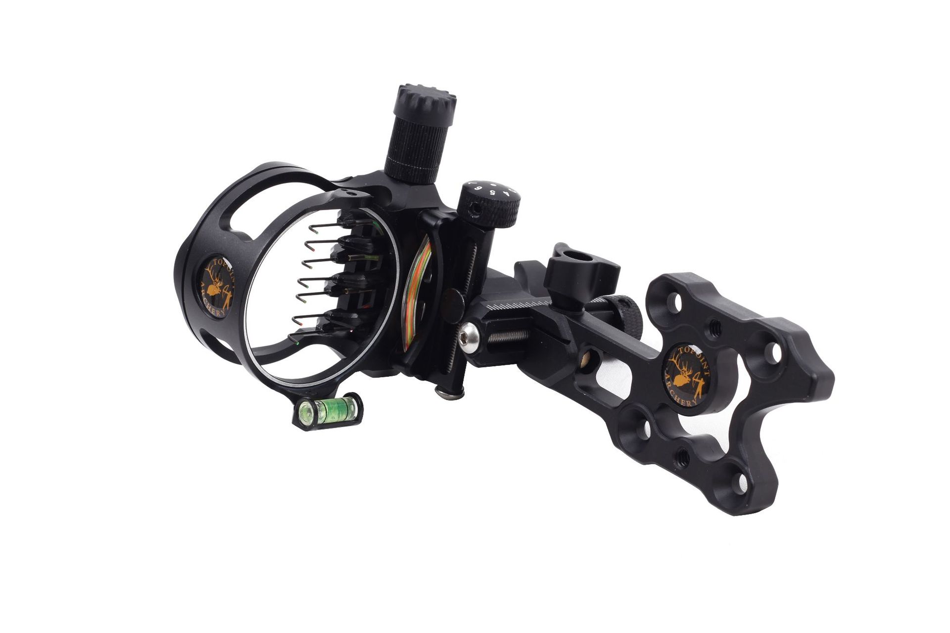 射箭器材 顶点新款瞄 复合db8170七针瞄黑色现货瞄准器 厂家直销