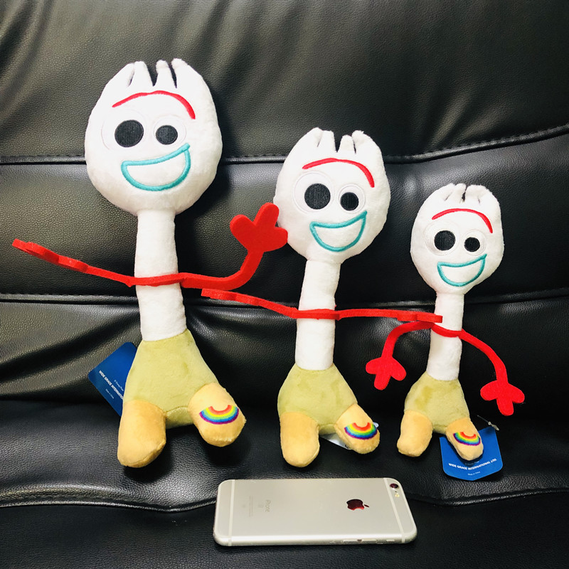 玩具总动员4周边 叉子 叉叉 forky 毛绒公仔 玩偶 玩具 娃娃 挂件