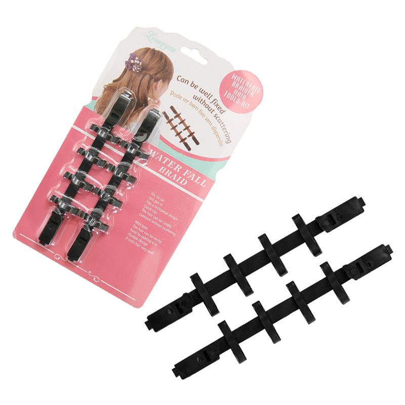 Play Beauty Factory Direct Supply Japanese and Korean Hair Accessories Hair Braiding Tools Fishbone Plaits Dough-Twist Style Plaits Hairdressing Styling Tied-up Hair Tools
