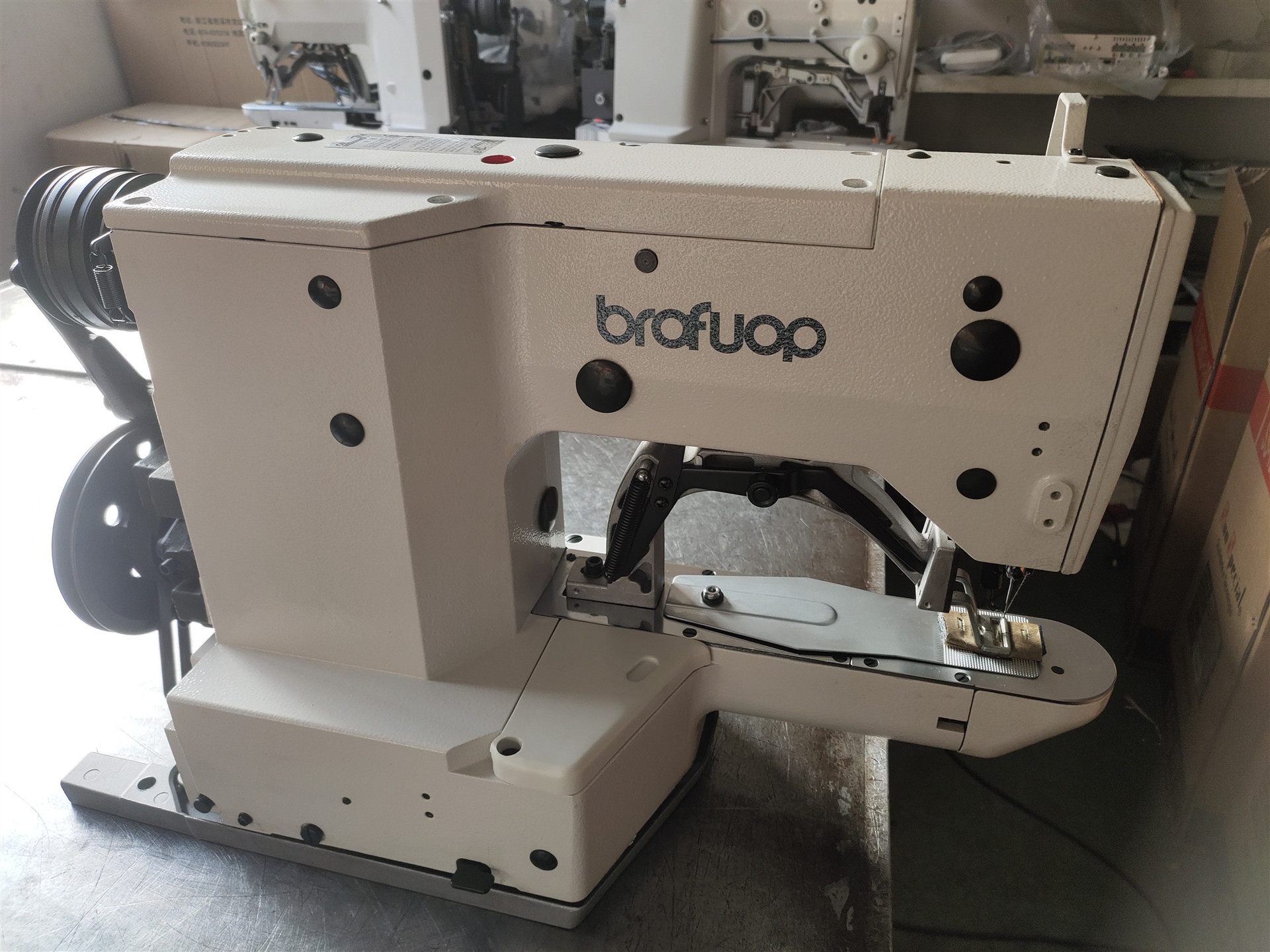 厂家直销1850高速套结机 打枣机 打结加固工业缝纫机 缝中设备