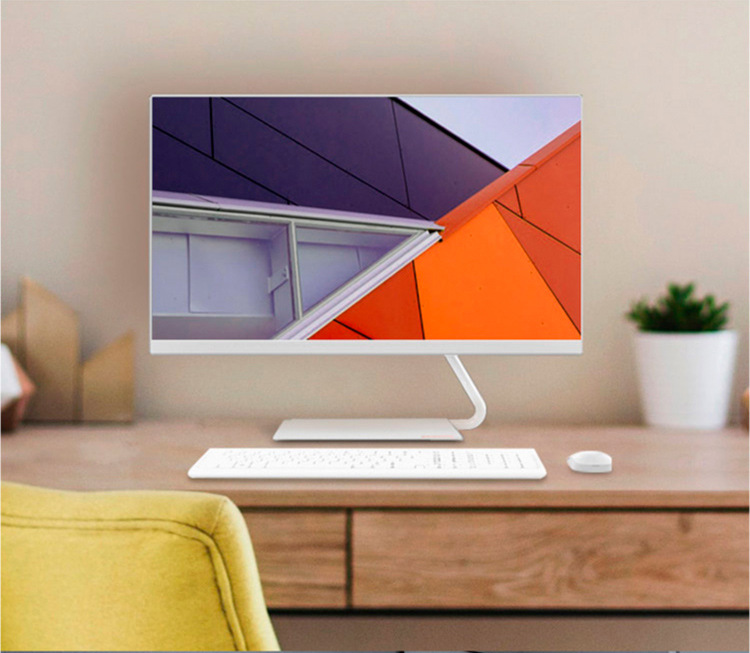 联想(lenovo)aio逸-24 i3-8145 8g 512g商务办公台式一体机电脑