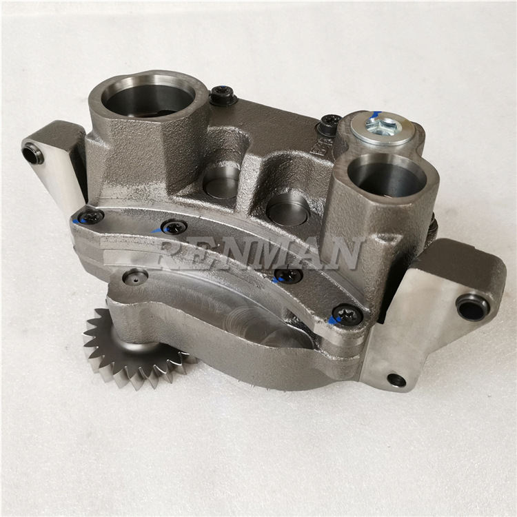 康明斯发动机isz qsz机油泵总成2883218东风天龙旗舰卡车机油泵