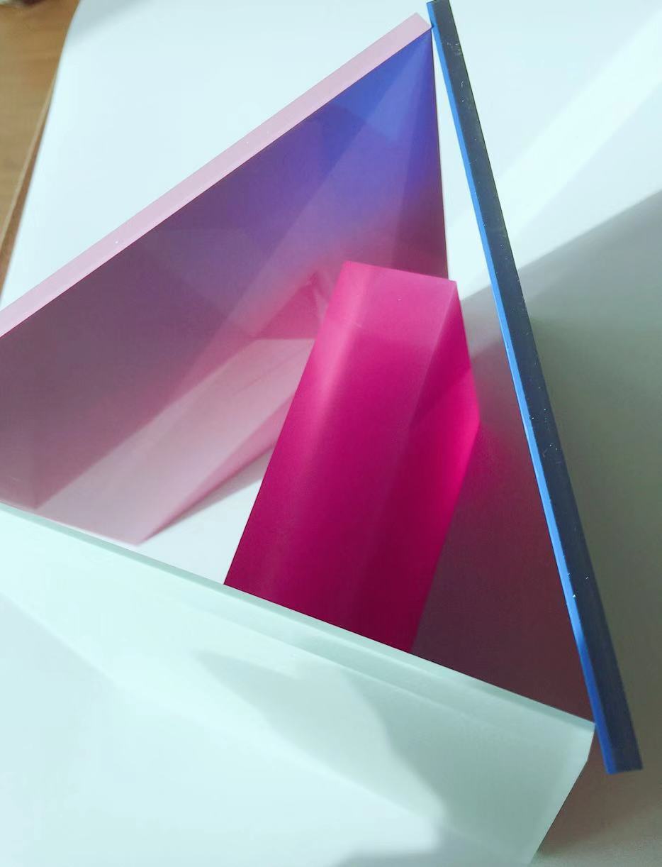 亚克力双层板pmma双色颜色透明板