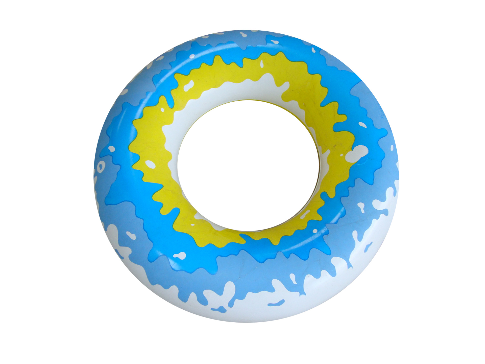 led游泳圈 pvc充气灯光装饰泳圈 充气发光玩具产品