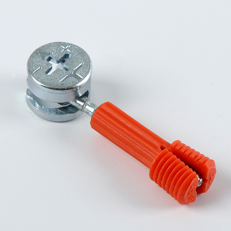 家具快装三合一连接件 橱柜衣柜配件板式铁偏心轮 加厚隐形连接件