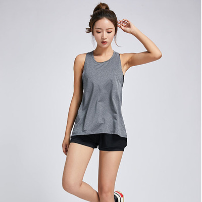 女子网球服女式新款无袖运动服背心速干宽松女子上衣训练服