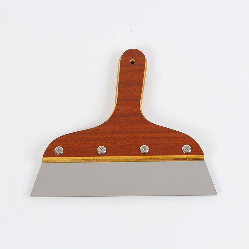 木柄不锈钢刮刀 多规格定制铲雪刀地铲刀批发 地板清洁美缝刀