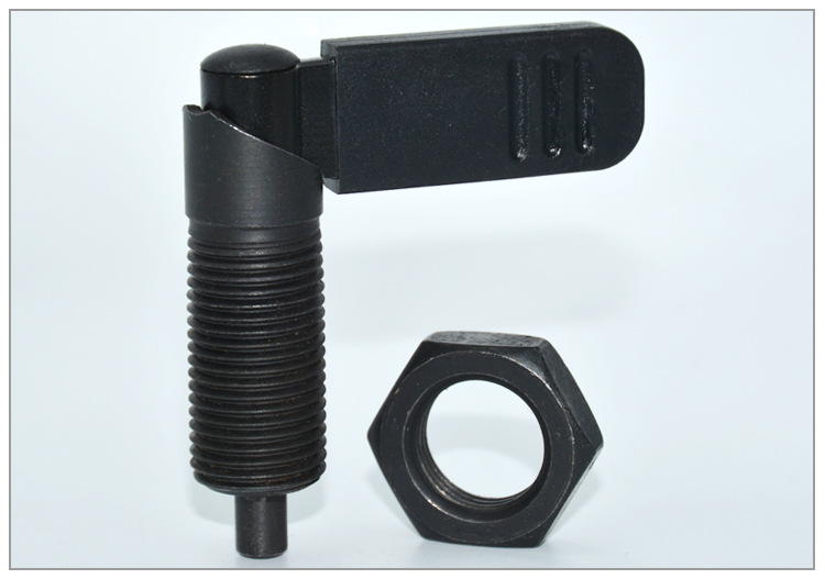 pxvb/pxvbk 旋钮柱塞把手型螺纹定位柱l型球头弹簧行程柱塞