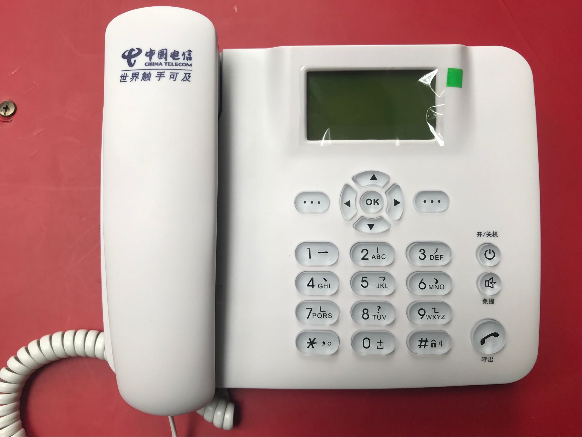 f202插卡电话机电信家用办公酒店多功能固定电话座机无线插卡机