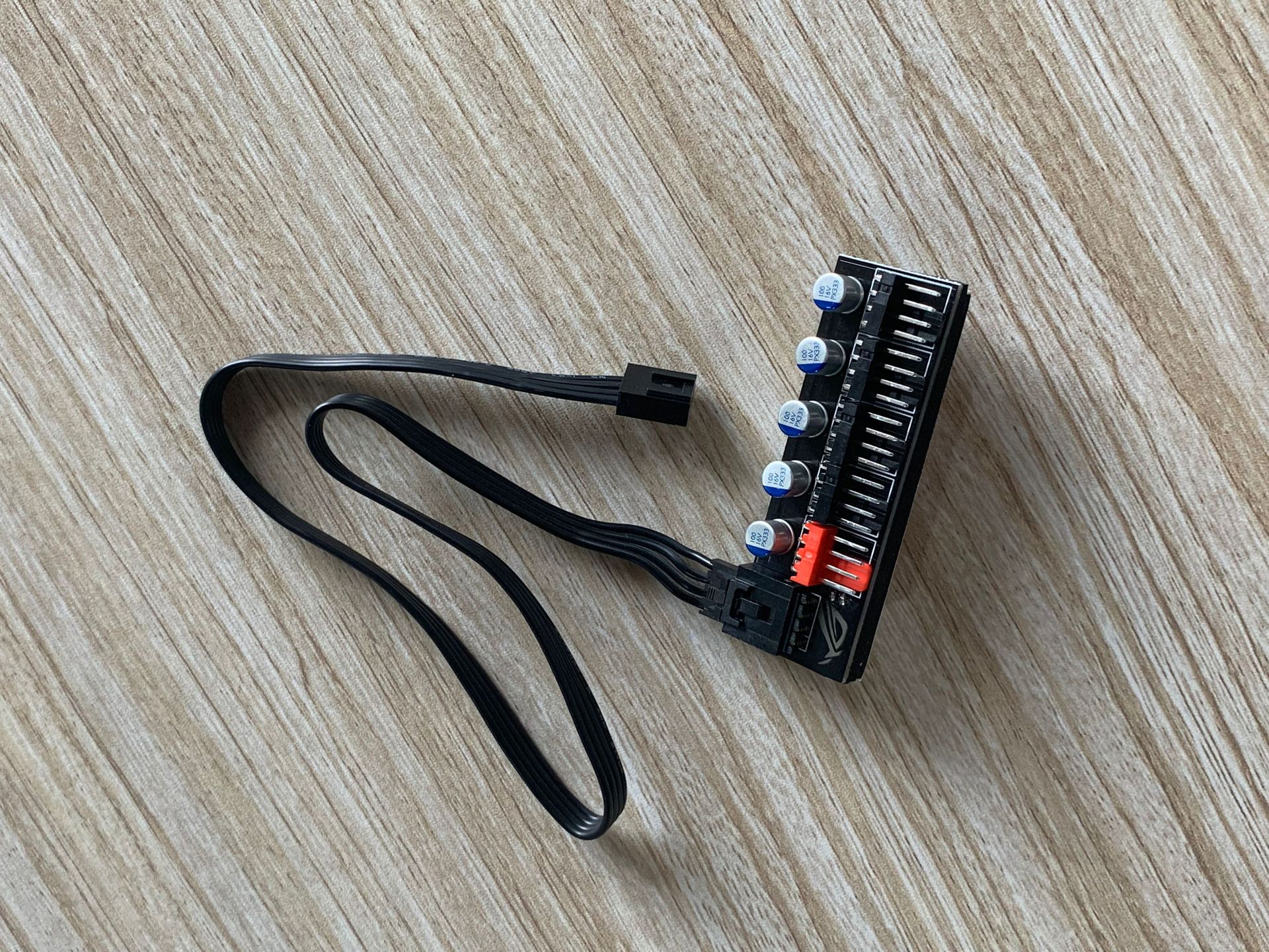 主板4针pwm集线器 一分五温控风扇集线器fan hub机箱理线神器批发