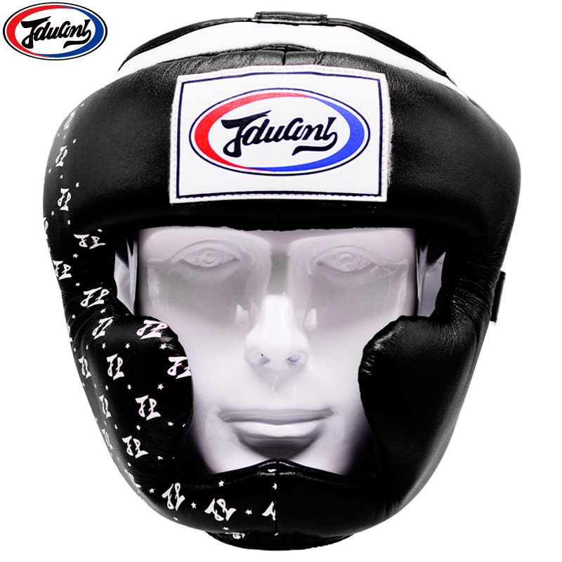 九段龙儿童成人跆拳道mma拳击散打跆拳道头盔泰拳格斗护头护具