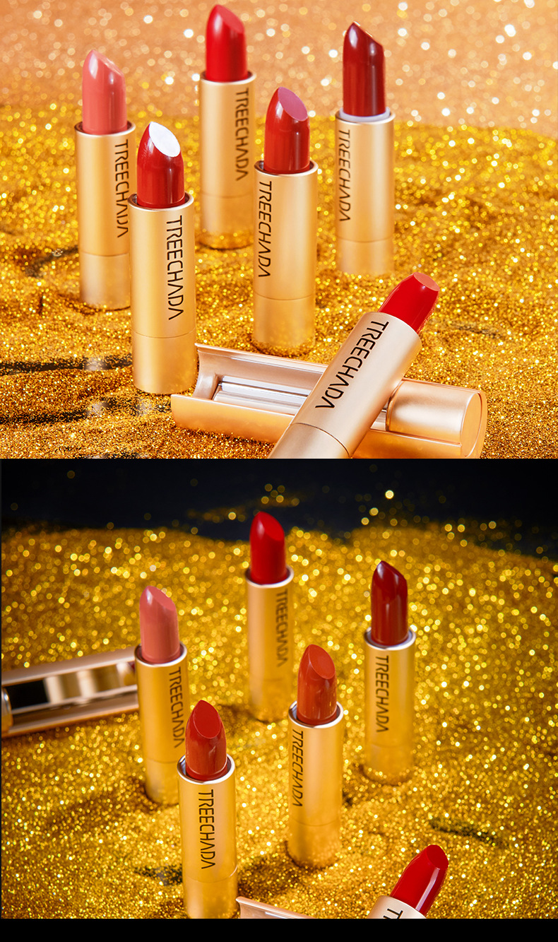 泰国treechada小金条魔镜丝绒口红女学生平价持久不脱色雾面哑光