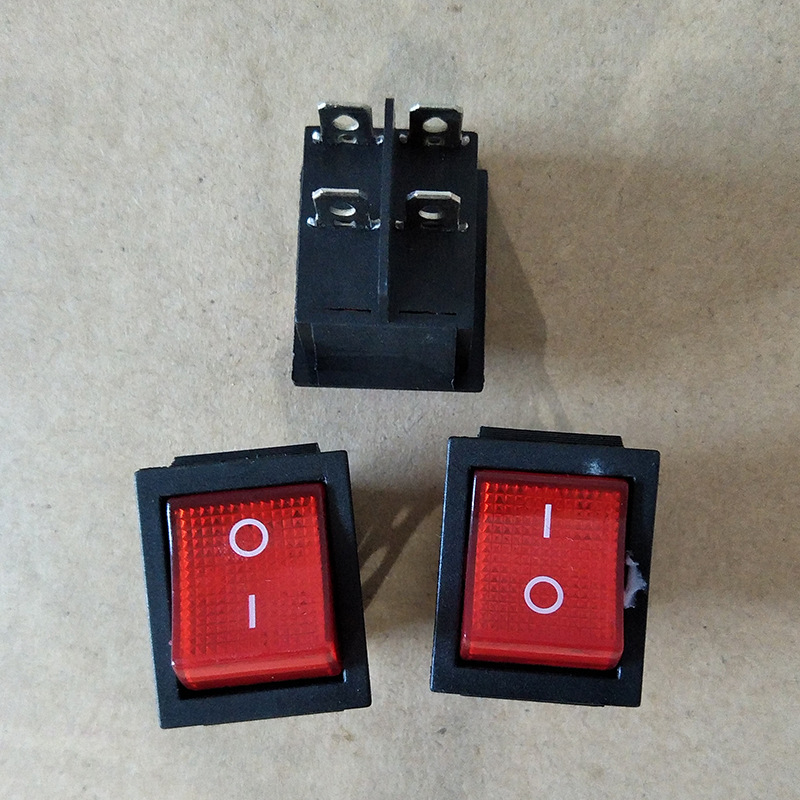 汽油发电机组配件2kw6kw船型开关手动开关面板启动开关配件