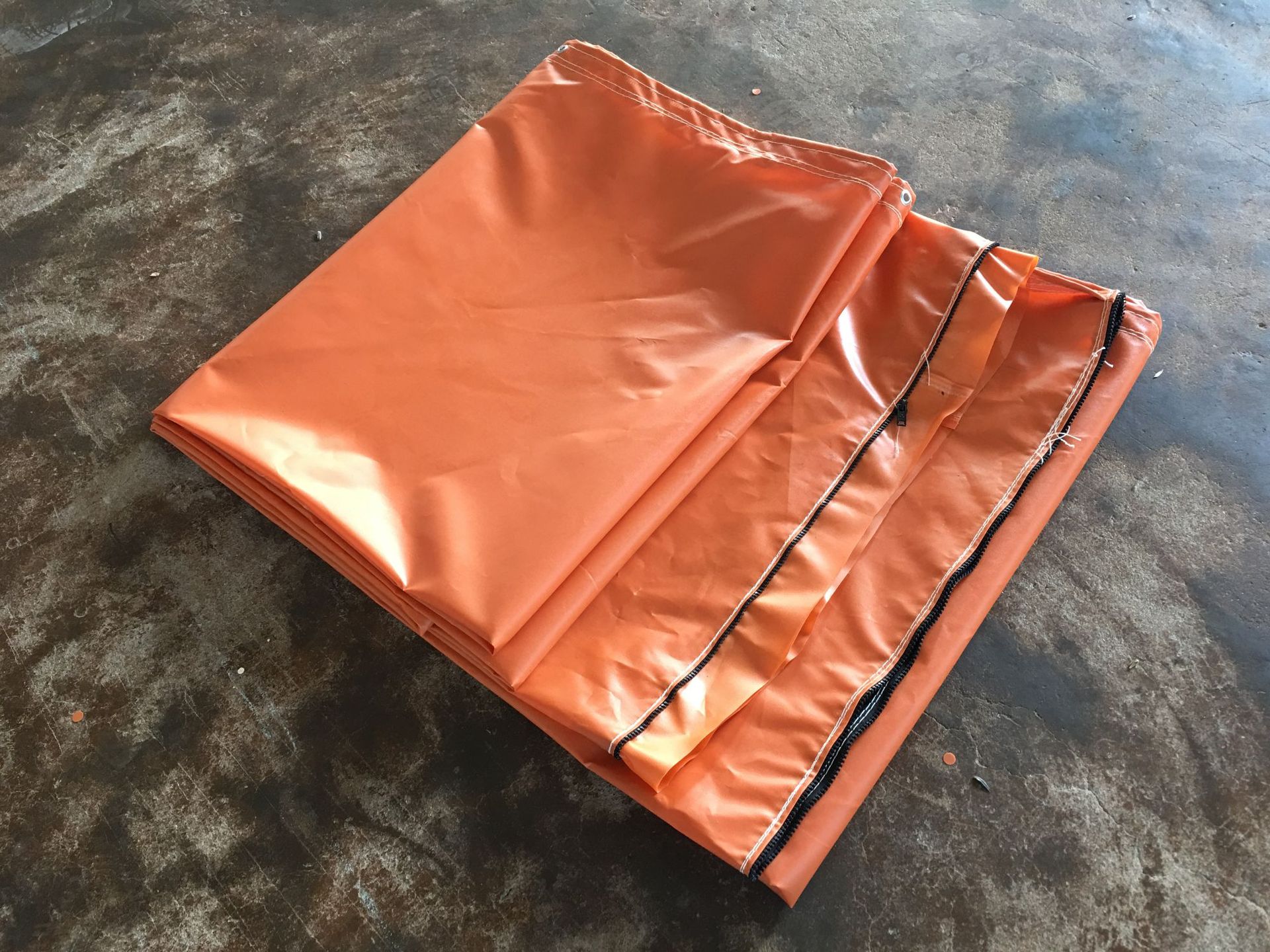 厂家直销双抗阻燃风筒布矿用正压风筒风带煤矿防爆导风筒隧道风筒