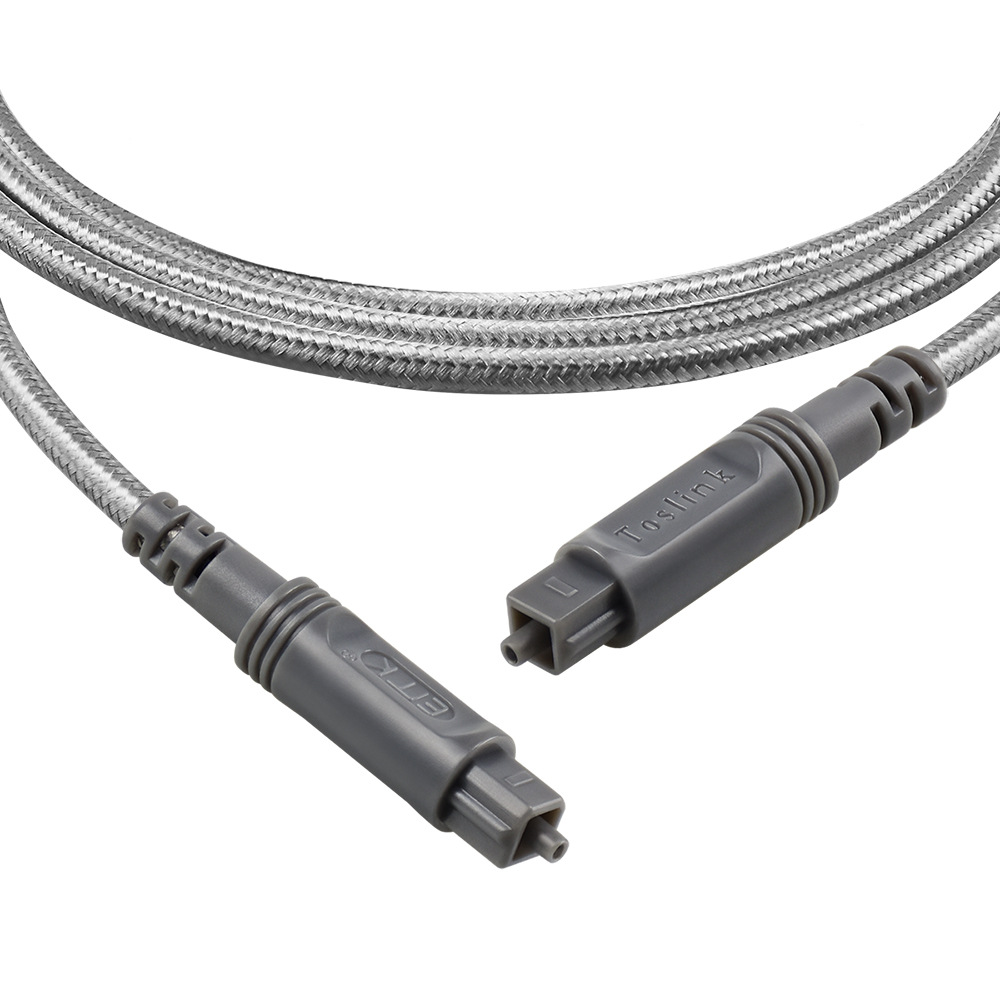 emk 音频光纤线 带网功放音响线 彩色塑料光纤1米-30米厂家直供