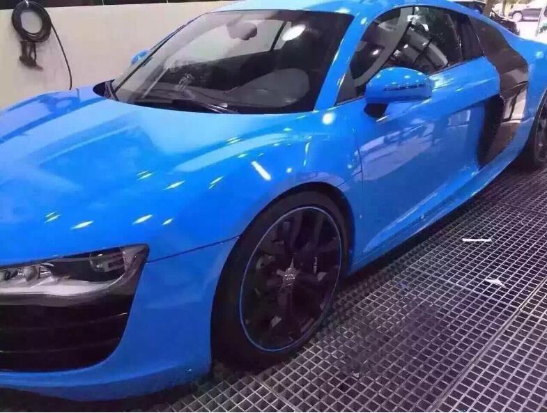 汽车改色膜 高亮三层车身膜 亮光膜 超亮水晶膜 车身贴膜