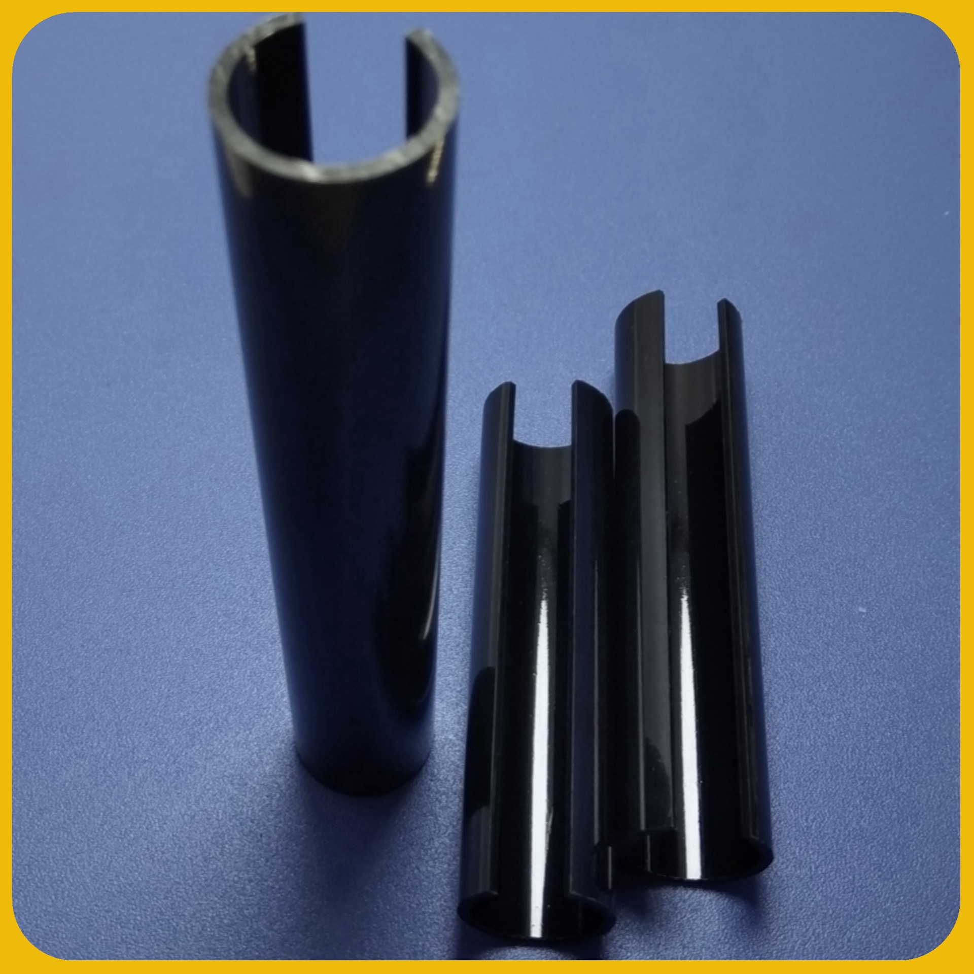 专业生产abs半圆管 pc开口塑料管 半圆pvc