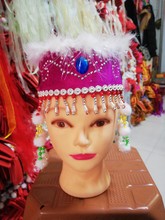 民族帽香妃帽公主帽内蒙古新疆格格帽