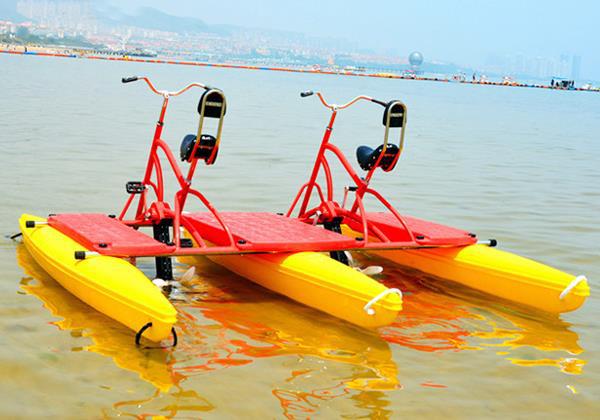 适用海边水库风景区哈雷水上自行车单人水上自行车脚踏单车