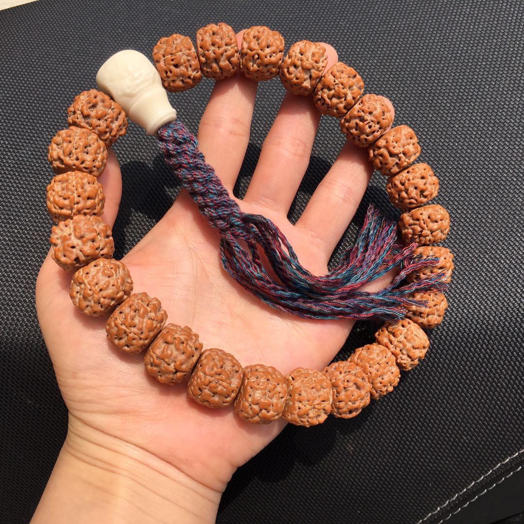 厂家供应原创藏式六瓣火焰纹金刚菩提手持 六瓣金刚菩提佛珠