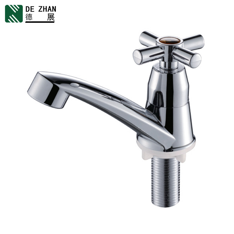 abs塑料电镀单冷水龙头 厨房卫生间水池脸盆水龙头