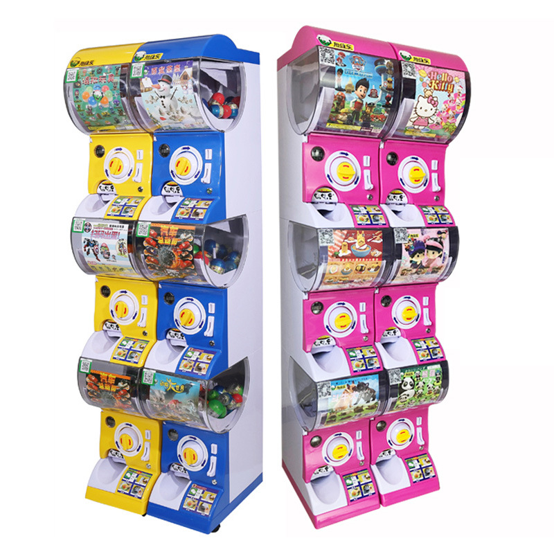 厂家直销扫码日本万代扭蛋机 大型投币机三层 扭蛋玩具售货机