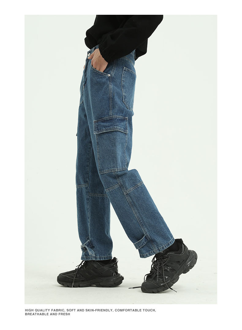 mtl男装|线下拿货,实体批发代发 日系工装牛仔裤