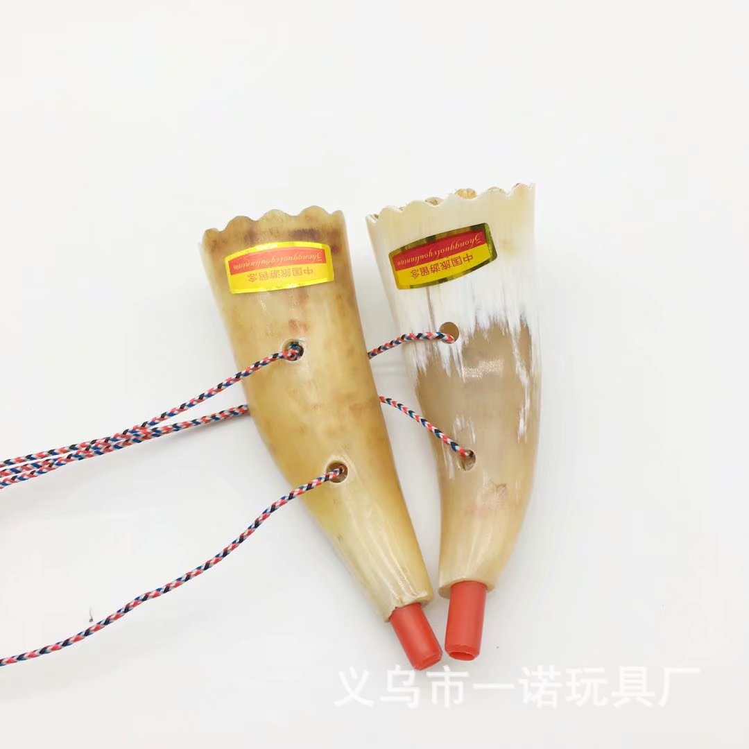 厂家批发大号牦牛角喇叭 角声音响亮 牛角工艺品 牛角号