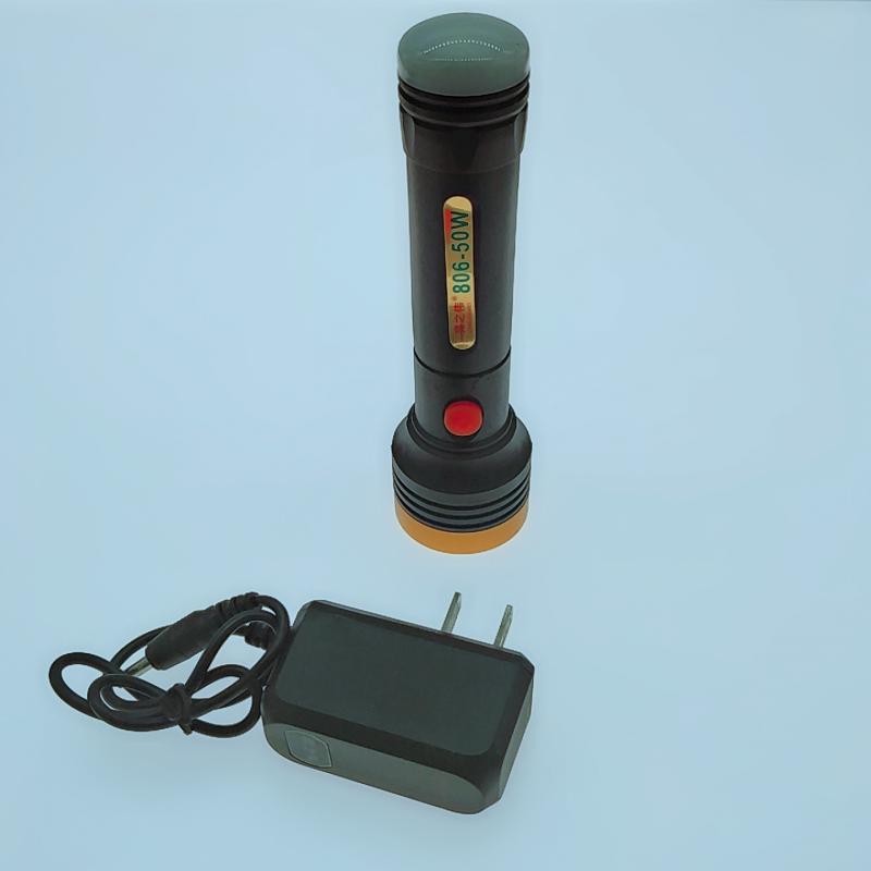 供应亮之伟照明led锂电手电筒 大功率远射家用便携充电式手电筒