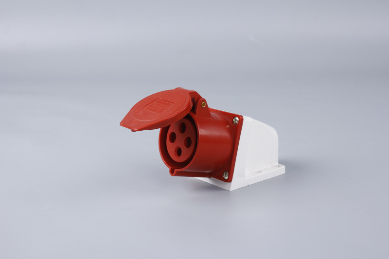 4芯16a工业防水插座三相四线明装插座防水防爆114工厂直销批发