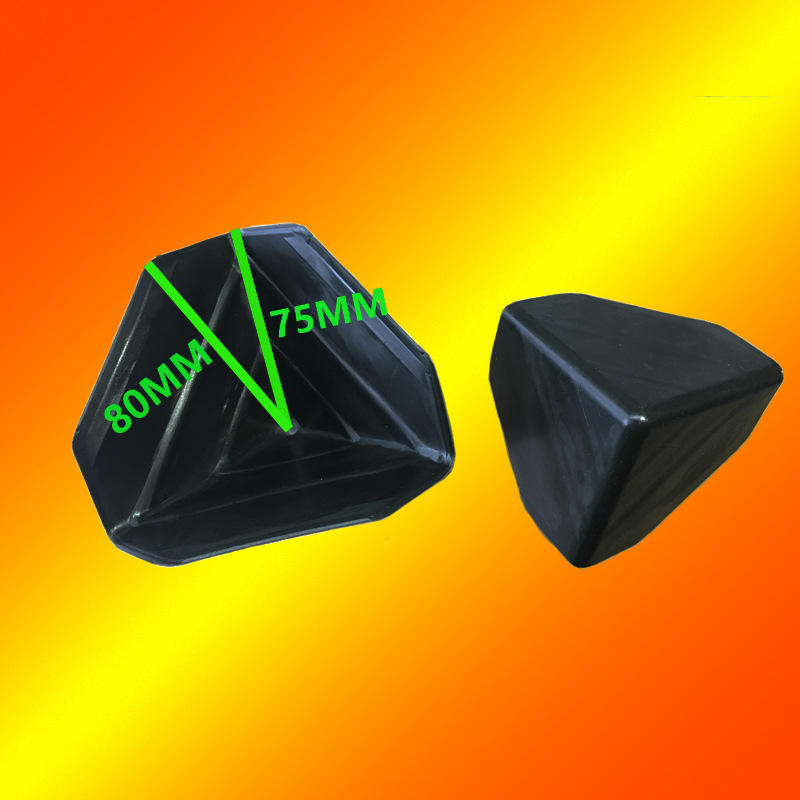 塑料护角 塑料包角 直角护角卓保护角厂家黑色80型号翔