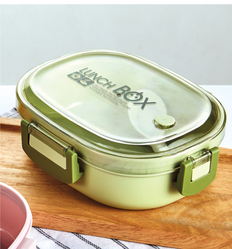 饭盒塑料微波炉便当盒学生上班族简约带盖加热保鲜餐盒