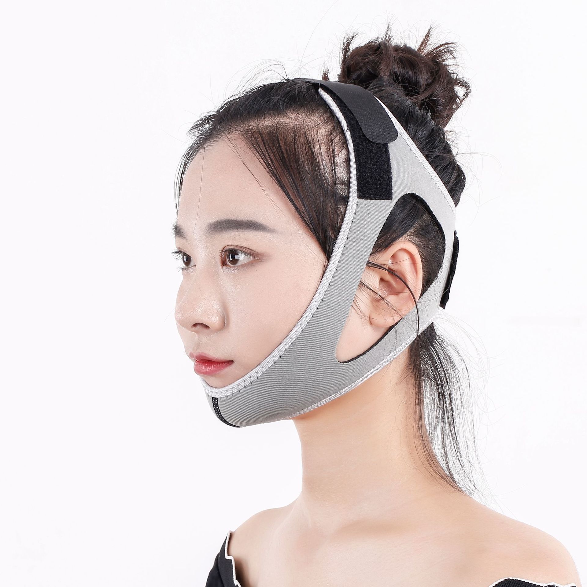 2019新款无味环保防止打呼噜止鼾器矫正张口呼吸三角下巴托止鼾带