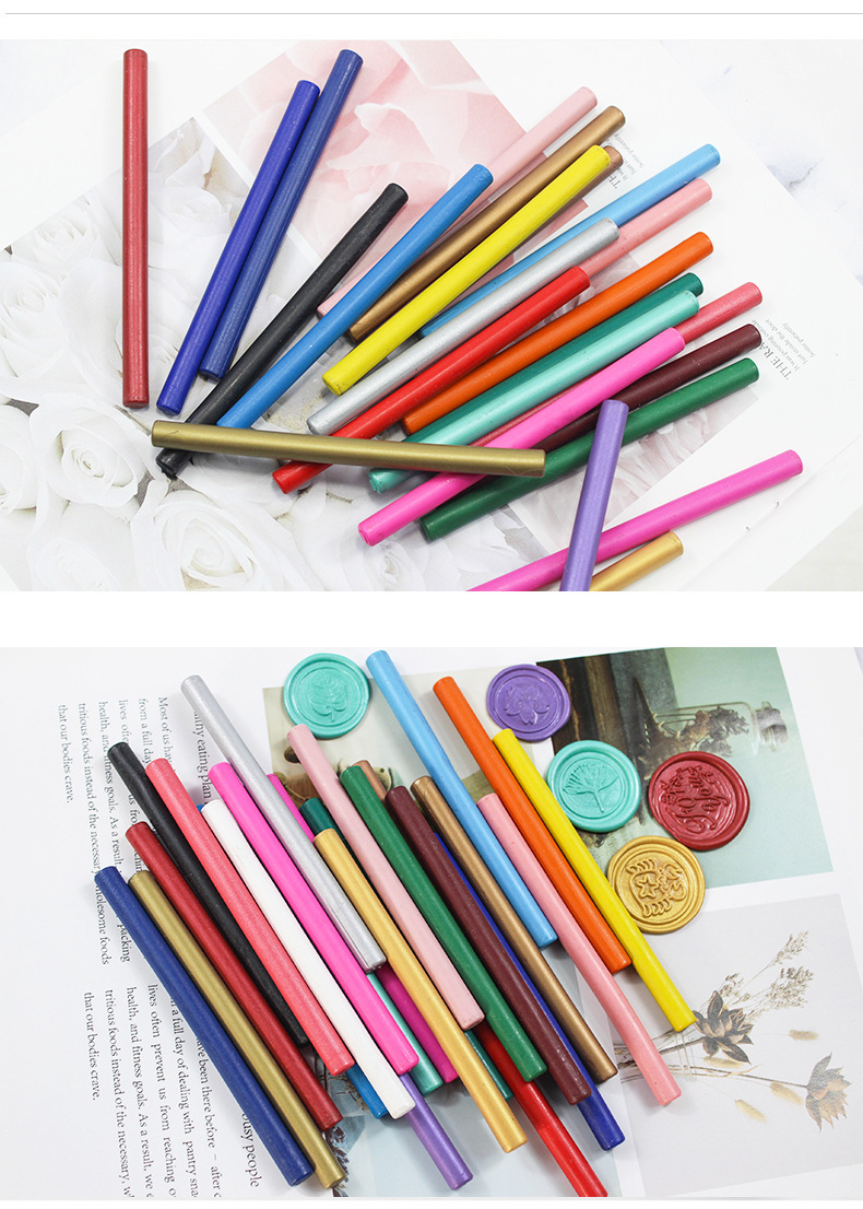 【火漆蜡棒】复古封蜡 酒坛密封蜡 火漆印章蜡棒25色可选