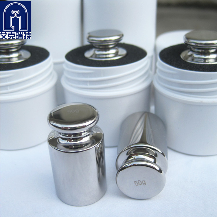 50g砝码厂家供应 艾克瑞特f1f2m1等级优质不锈钢天平校准砝码
