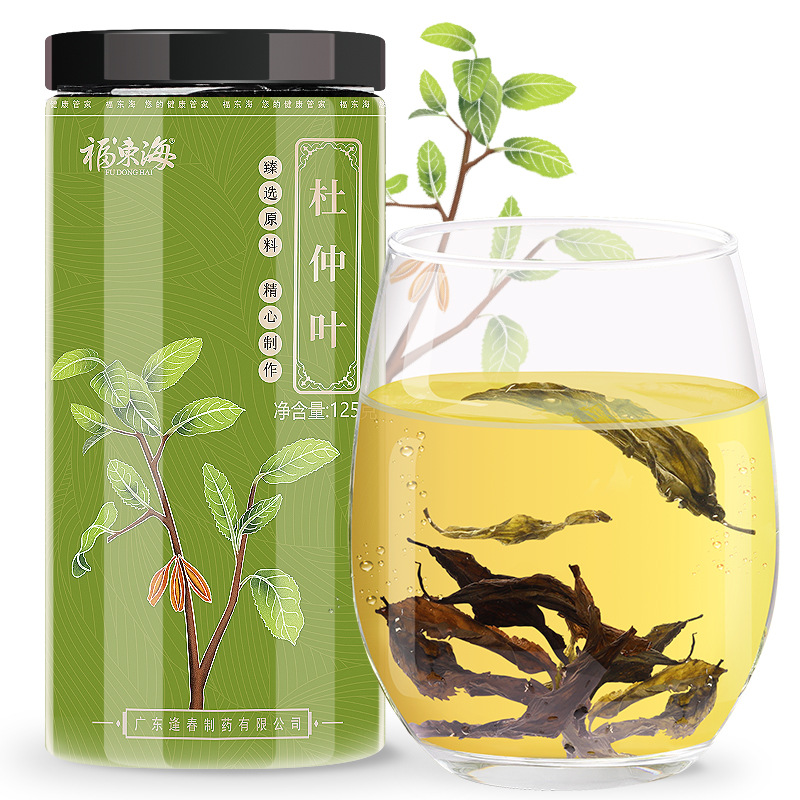 福东海 湖南杜仲茶叶125g罐装 养生杜仲叶送礼oem代加工 一件代发