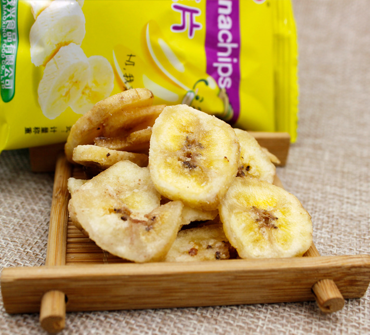 好迪 香蕉片5斤 休闲零食 香脆可口独立包装 申滋味食品批发 现75