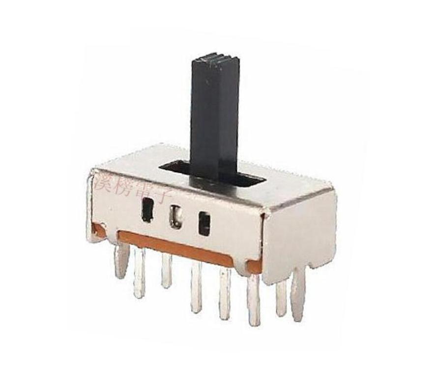 拨动开关走弹片3段 滑动开关3档进口接触片 3位拨码开关高端品质