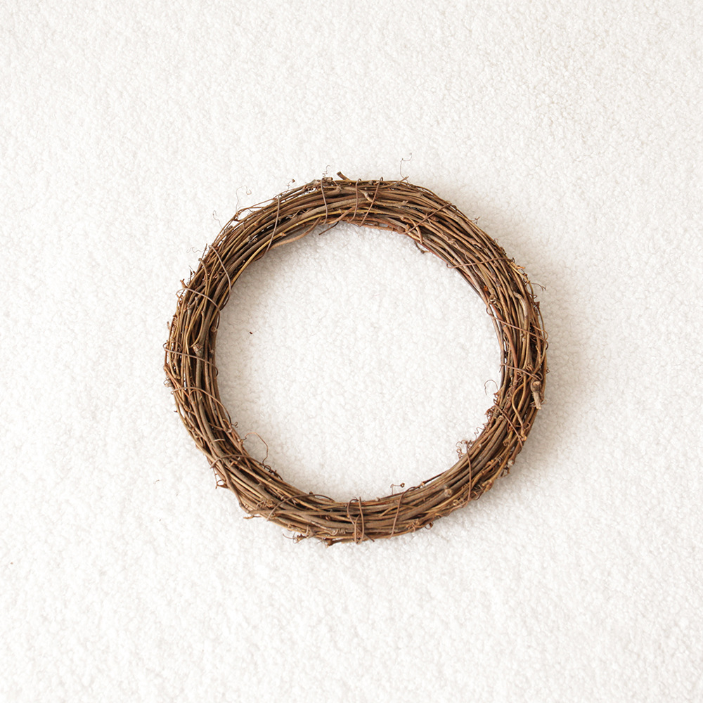 婷芷茯苓藤圈 藤环圣诞花环 diy圣诞装饰干藤条装饰 藤编