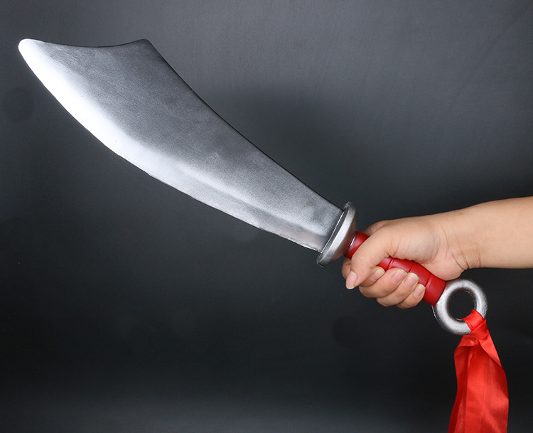 红军大刀玩具 仿真安全玩具砍刀 节日表演抗日兵器道具