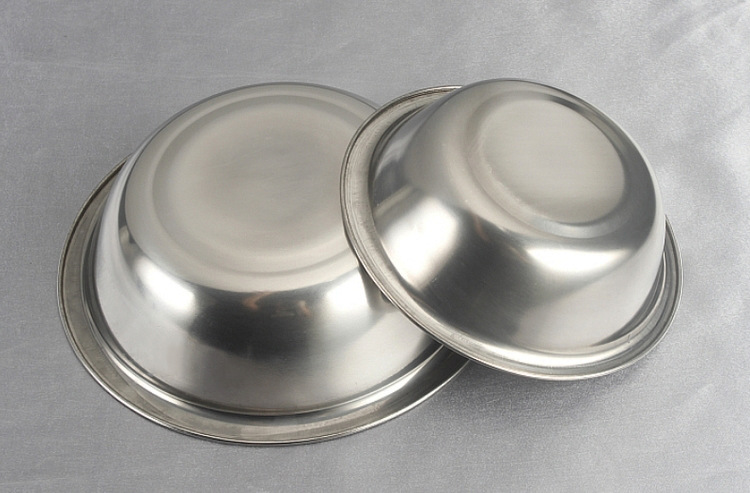 厂家直销加厚不锈钢码斗厨房码斗菜盆厨房拌料盆装菜碟盛料小汤盆