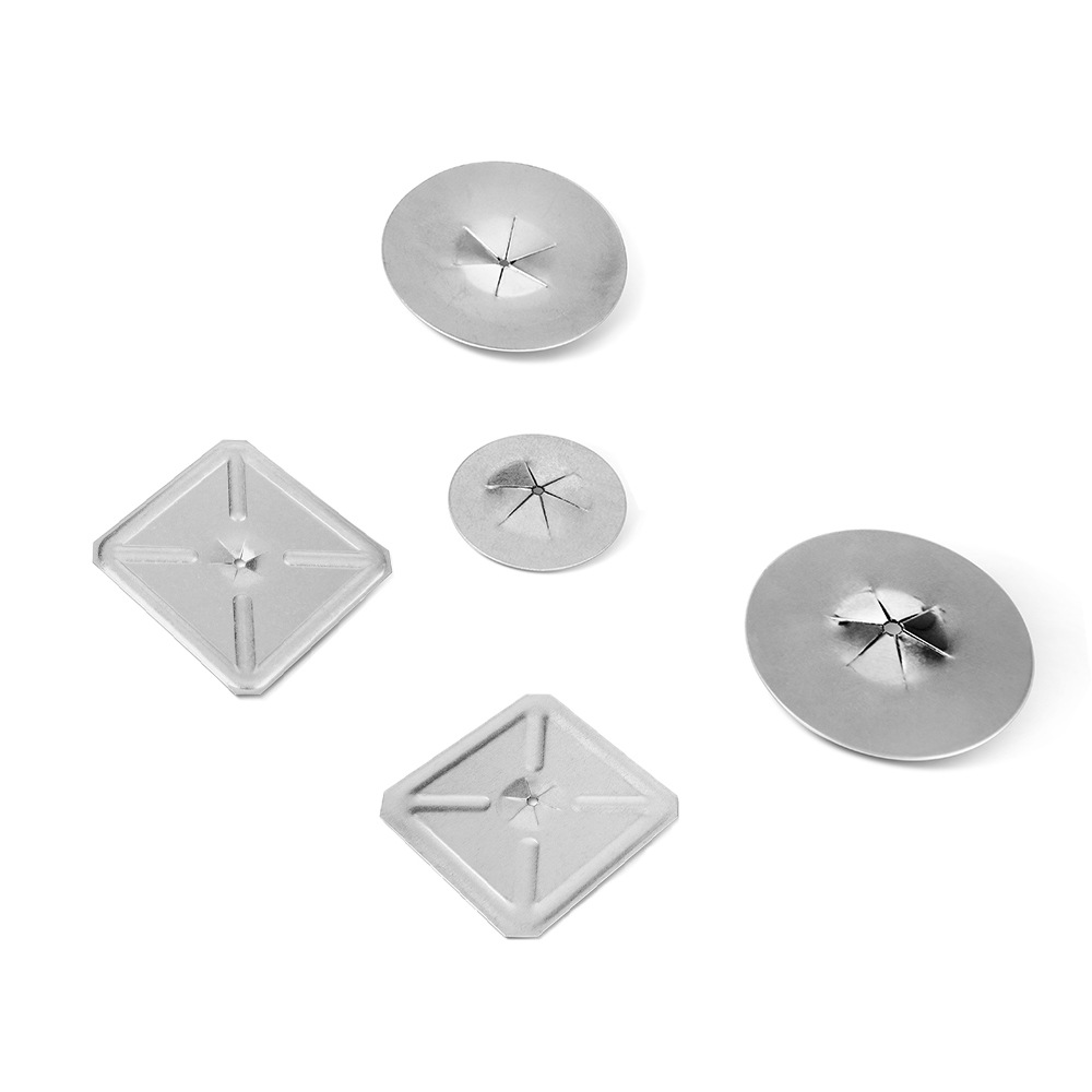 电厂钩钉锁片保温钉垫片自锁压片保温垫片自锁压片低碳钢保温钉