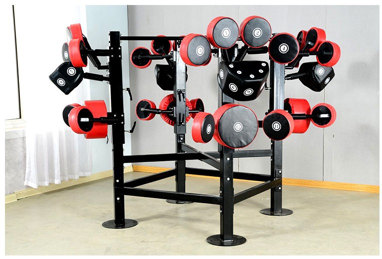 4方位 多靶位拳靶人形散打格斗ufc泰拳靶 立式沙袋拳击综合训练靶