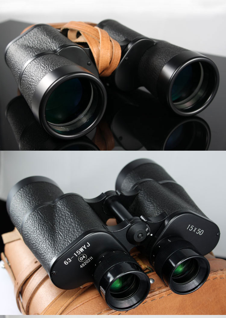 正品军63式高倍望远镜双筒高清防水便携测距微光夜视非红外望眼镜