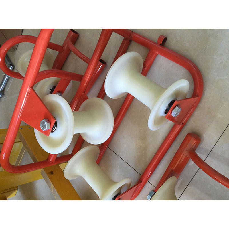 现货直销电缆地面转角滑车转向放线滑车电缆放线滑轮