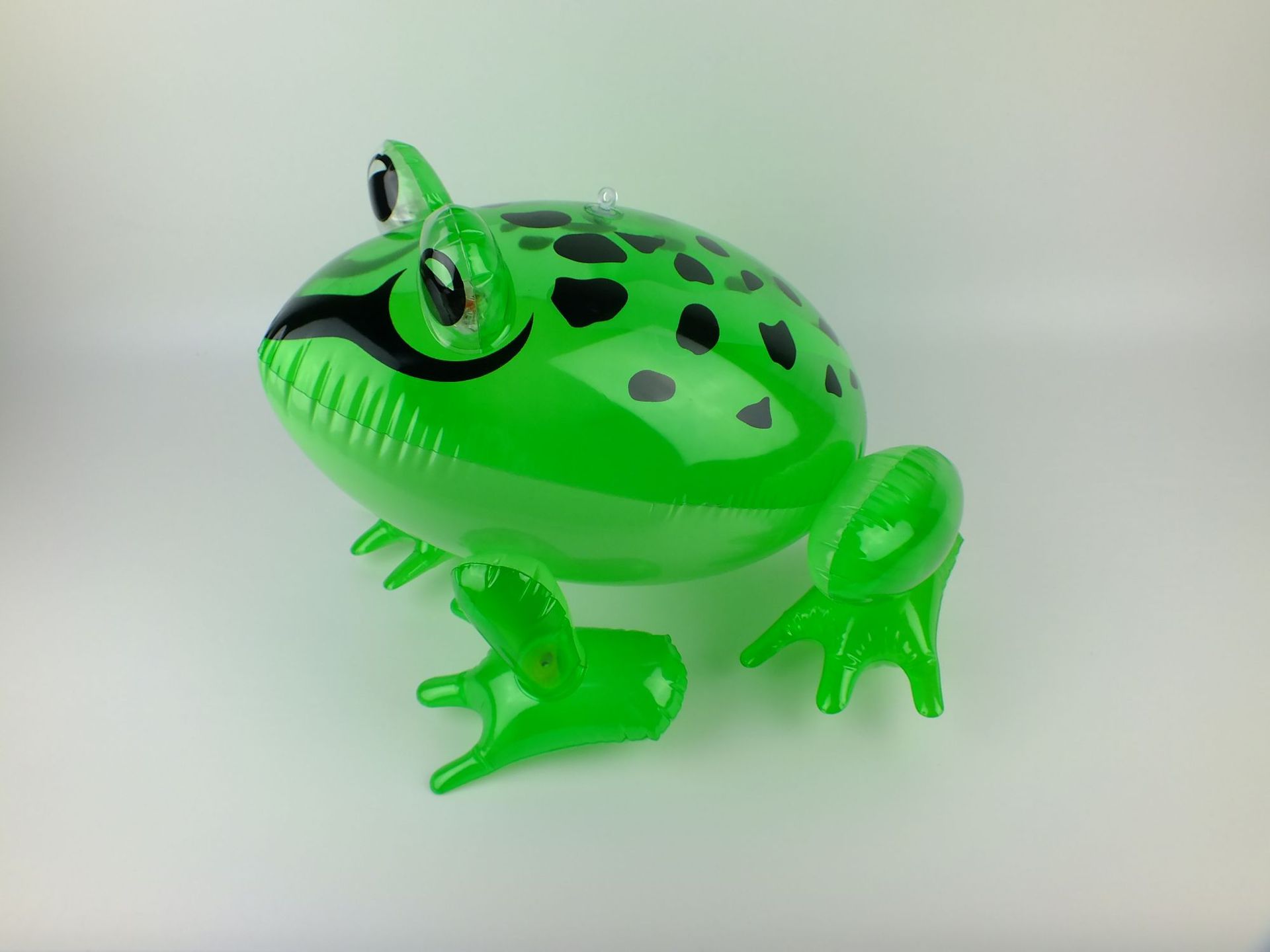 Luminous Frog Swimming Frog Flash Lying Frog Turtle with Light with Elastic Inflatable Toy Inflatable